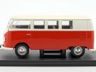 Volkswagen VW T1 van Année de construction 1960 rouge / Blanc 1:24 Hachette
