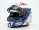 Nicholas Latifi #6 Williams Racing formel 1 2022 hjelm 1:2 klokke