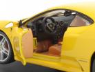 Ferrari F430 ear 2004 yellow 1:24 Bburago