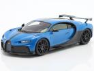 Bugatti Chiron Pur Sport year 2020 blue / black 1:18 TrueScale