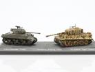 Tank Set: M4A4 Sherman Firefly & Pz.Kpfw.VI Tiger I / Normandy 1944 1:72 Hachette