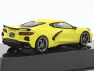 Chevrolet Corvette C8 Stingray year 2020 yellow 1:43 Ixo