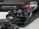 Hamilton #44 & Bottas #77 2-Car Set Mercedes-AMG F1 W12 formel 1 2021 1:43 Minichamps