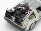 DeLorean Time Machine Back to the Future (1985) silver grey 1:24 Jada Toys