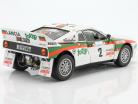 Lancia Rally 037 #2 ganador Rallye San Marino 1984 Vudafieri, Pirollo 1:18 Kyosho