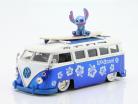 Volkswagen VW T1 bus Film Lilo & Stitch (2002) blå / hvid 1:24 Jada Toys