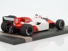 Niki Lauda McLaren MP4/2 #8 Portugal GP formel 1 Verdensmester 1984 1:18 Minichamps