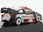 Toyota Yaris WRC #1 ganador Rallye Monza 2021 Ogier, Ingrassia 1:43 Ixo