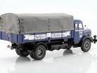 Krupp Titan SWL 80 flatbed truck Dachser with tarp 1950-54 1:18 Road Kings