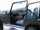 Jeep CJ-7 Renegade year 1980 black / blue 1:18 Model Car Group