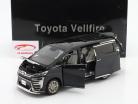 Toyota Vellfire Van LHD schwarz 1:18 KengFai