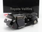 Toyota Vellfire Van LHD schwarz 1:18 KengFai