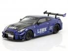LB-Silhouette Works GT Nissan 35GT-RR LHD blau 1:64 TrueScale