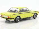 BMW 3.0 CSL bouwjaar 1971 geel 1:18 Minichamps