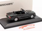 BMW M3 (E30) Convertible year 1988 glossy black 1:43 Minichamps