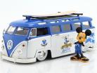 Volkswagen VW T1 Bus with figure Mickey Mouse 1:24 Jada Toys