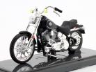Harley-Davidson FXST Softail Año de construcción 1984 negro 1:18 Maisto