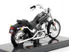 Harley-Davidson FXST Softail 建設年 1984 黒 1:18 Maisto