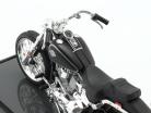 Harley-Davidson FXST Softail Año de construcción 1984 negro 1:18 Maisto