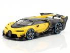 Bugatti Vision Gran Turismo LHD gul / kulstof 1:64 TrueScale