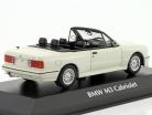 BMW M3 (E30) Cabriolet year 1988 white 1:43 Minichamps