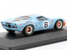 Ford GT40 Gulf #6 勝者 24h LeMans 1969 Ickx, Oliver 1:43 Ixo