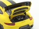 Porsche 911 (991 II) GT2 RS Weissach pakker 2017 væddeløb gul 1:18 AUTOart