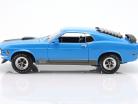 Ford Mustang Mach 1 Byggeår 1970 blå 1:18 Maisto