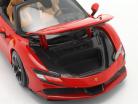 Ferrari SF90 Spider Baujahr 2021 rot 1:18 Bburago