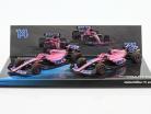 2-Car Set Alonso #14 & Ocon #31 Bahreïn GP formule 1 2022 1:43 Minichamps