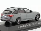Mercedes-Benz C-class T model AMG Line (S206) 2021 selenite grey 1:43 Herpa