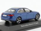 Mercedes-Benz C klasse (W206) bouwjaar 2021 spectraal blauw 1:43 Herpa
