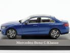 Mercedes-Benz C class (W206) year 2021 spectral blue 1:43 Herpa