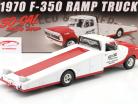 Ford F-350 Ramp Truck So-Cal Speed Shop 建設年 1970 白 / 赤 1:18 GMP