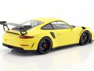 Porsche 911 (991 II) GT3 RS 2019 gul / sort fælge 1:18 Minichamps