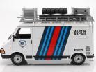 Fiat 242 varevogn Rallye Assistance Martini Racing 1986 1:18 Ixo