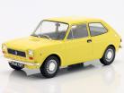 Fiat 127 year 1971 yellow 1:24 WhiteBox
