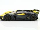 Bugatti Bolide W16.4 建設年 2020 黄色 / 炭素 1:18 Bburago