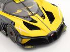 Bugatti Bolide W16.4 Год постройки 2020 желтый / углерод 1:18 Bburago