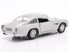 Aston Martin DB5 RHD Movie James Bond Goldfinger (1964) silver 1:24 MotorMax
