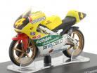 V. Rossi Aprilia RS 125 GP #4 Motorcykel EM 1995 1:18 Altaya