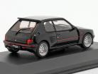 Peugeot 205 GTI Dimma Bodykit year 1991 black 1:43 Solido