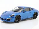 Porsche 911 (991) Carrera GTS Coupe year 2014 blue metallic 1:18 Schuco