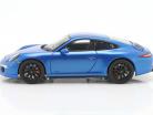 Porsche 911 (991) Carrera GTS Coupe Année de construction 2014 bleu métallique 1:18 Schuco