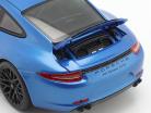 Porsche 911 (991) Carrera GTS Coupe Baujahr 2014 blau metallic 1:18 Schuco