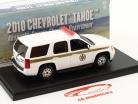 Chevrolet Tahoe Absaroka County Sheriff's Department 2010 Blanc 1:43 Greenlight