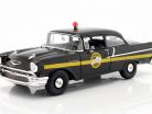 Chevrolet 1957 Sedan Kentucky State Police 1957 sort / gul 1:18 Highway61