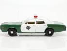 Plymouth Fury Capitol City Police Année de construction 1975 vert / Blanc 1:18 Greenlight