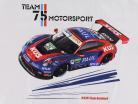 Tシャツ Racing Team75 Motorsport DTM 2022 白