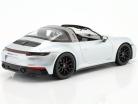 Porsche 911 (992) Targa 4 GTS year 2021 GT silver metallic 1:18 Minichamps